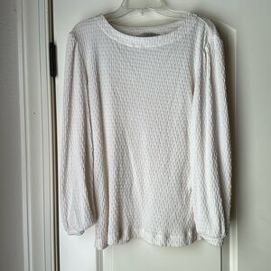 White Loft Long Sleeve Shirt